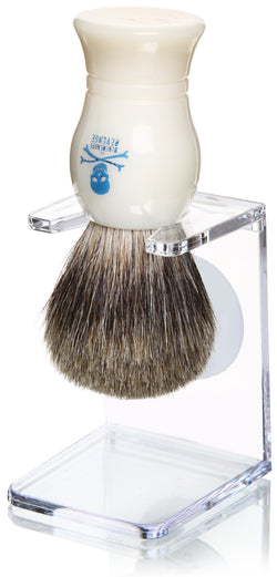 The Bluebeards Revenge Pure Badger Brush and Drip Stand